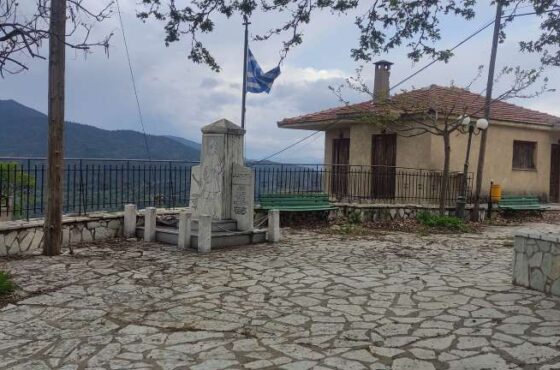 Εργασίες αποστράγγισης όμβριων υδάτων στην Κερασιά Φωκίδας